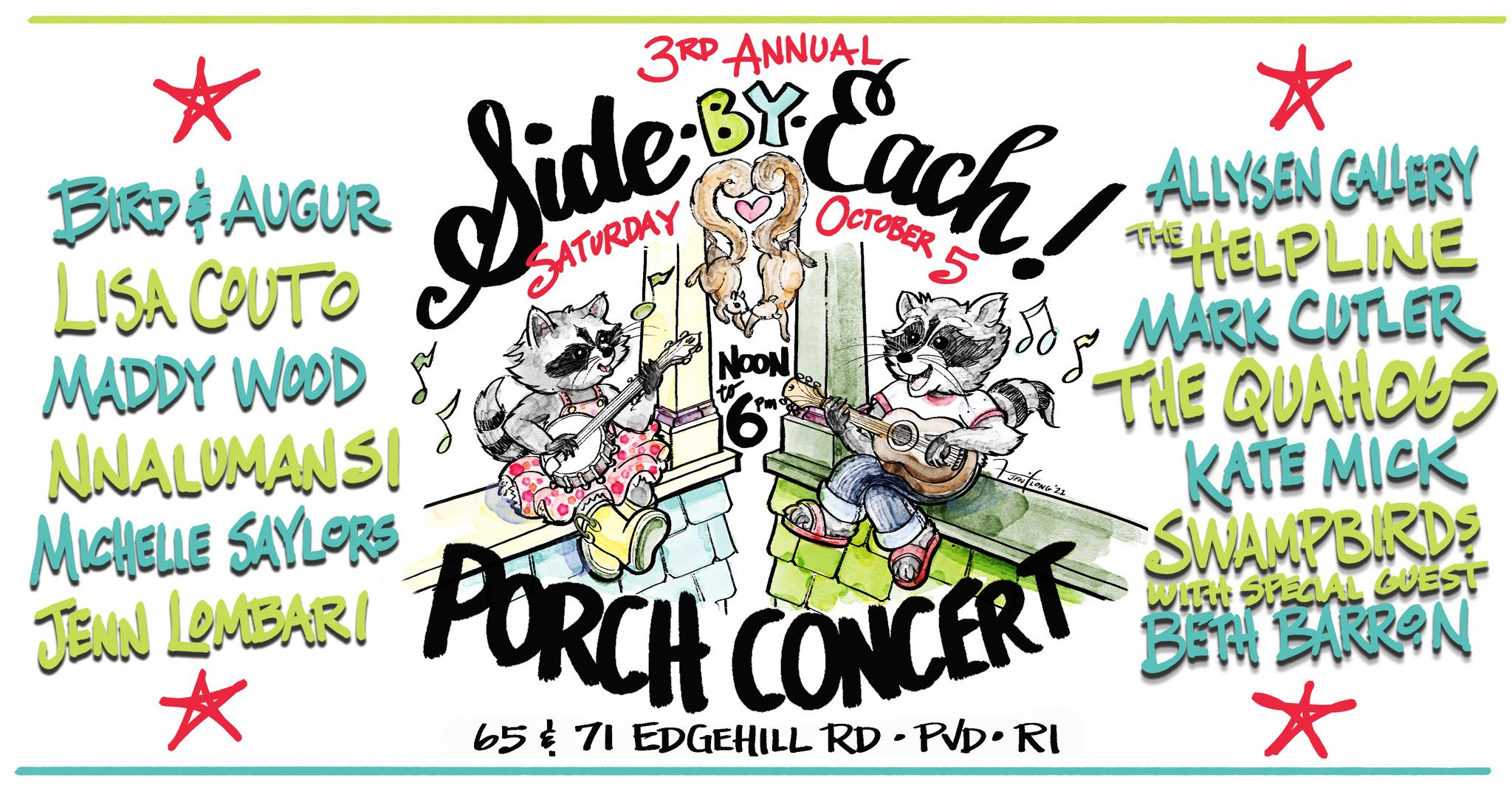 Side by Each Porch Concert