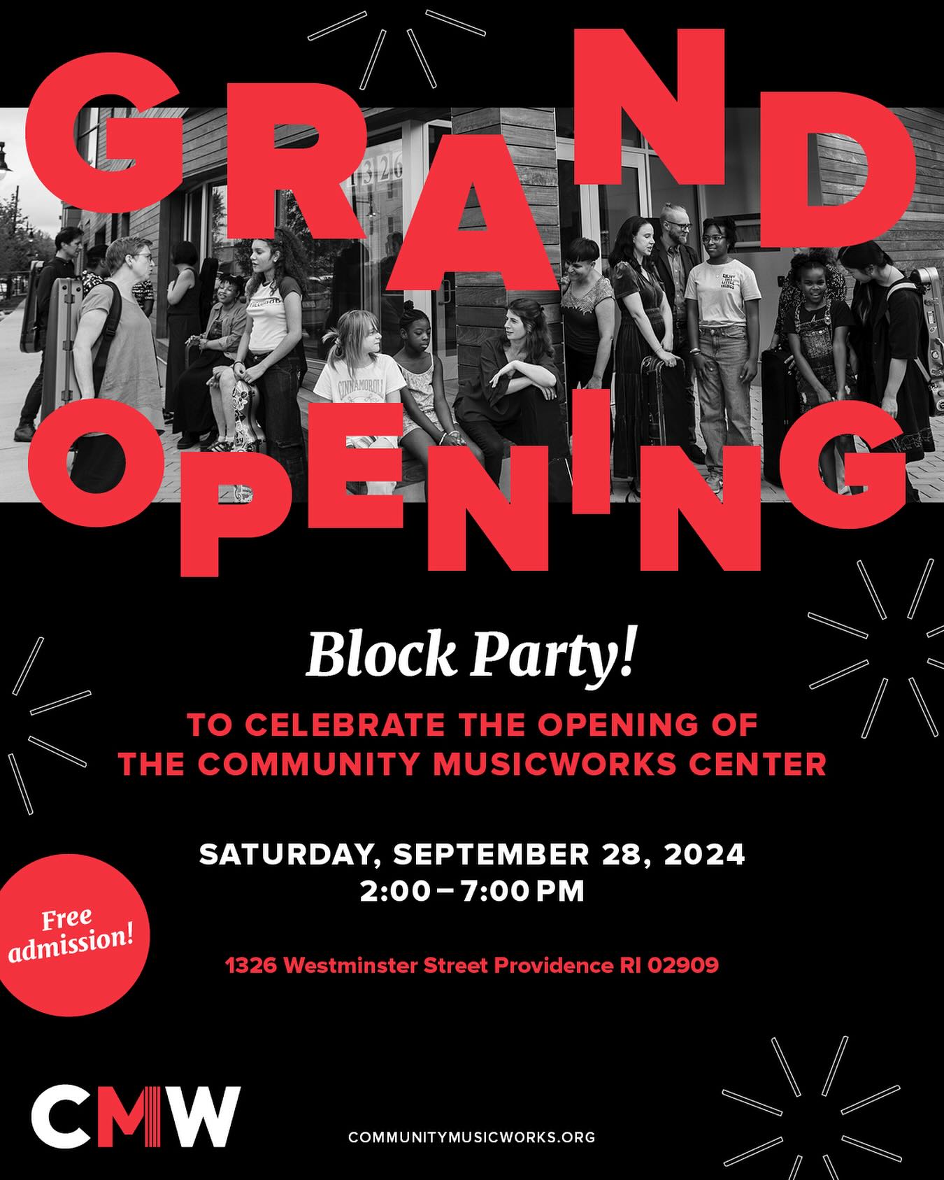 Community Music Works: Grand Opening