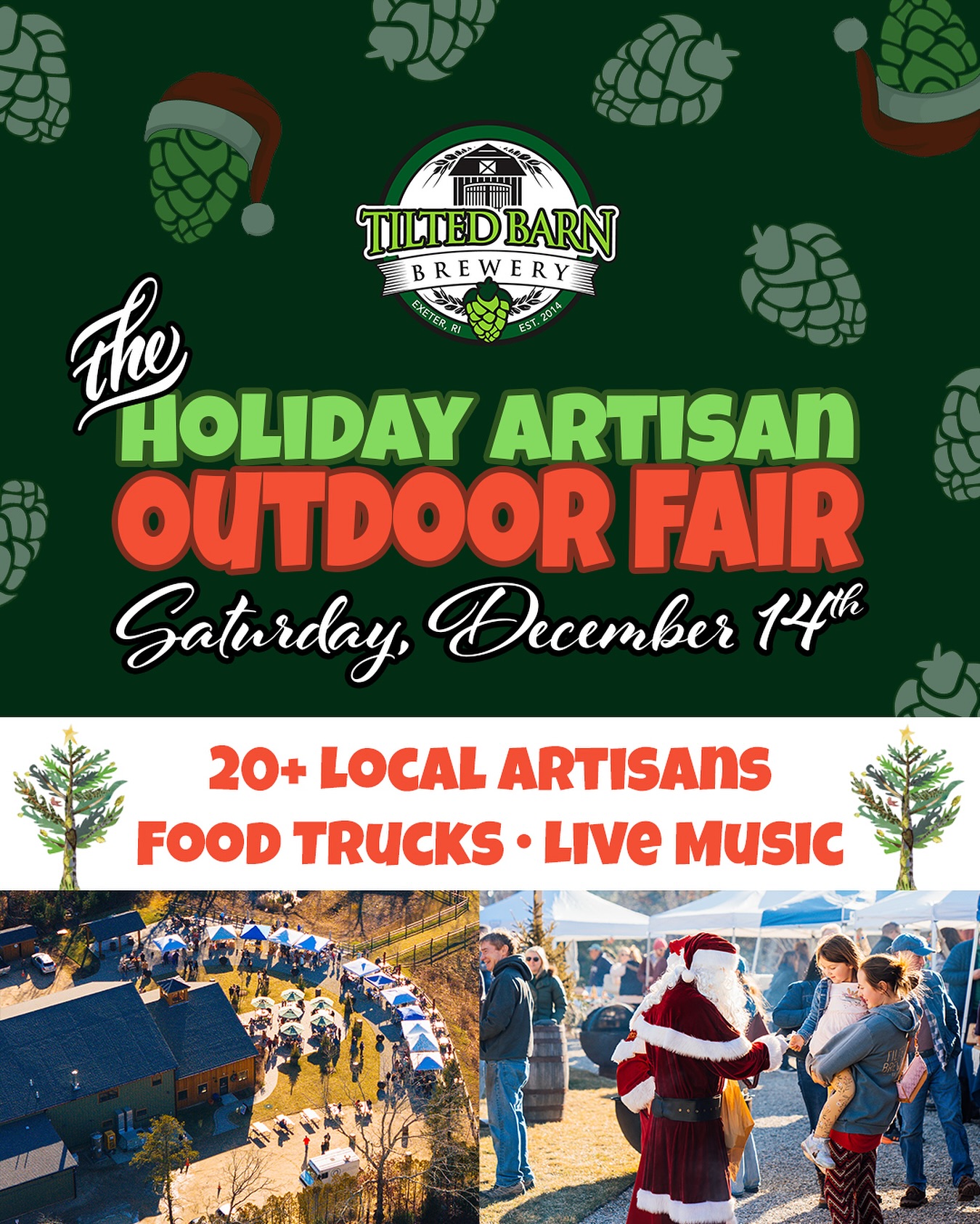 tilted barn brewery Artisan Holiday Fair